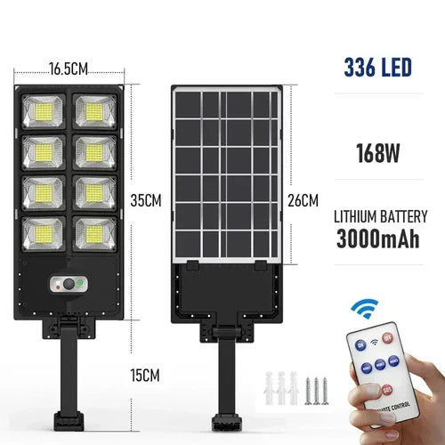 Refletor LED Solar com Sensor de Movimento Brasileiro | IlumiMax [Compre 1, Leve 2]