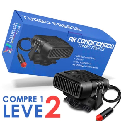 Ar Condicionado Portátil Para Carro 12V / Turbo Freeze - Compre 1, Leve 2