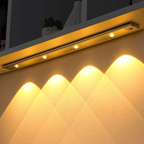 Lâmpada de Led Ultra Fino com Sensor de Presença Recarregável | Compre 1 Leve 2