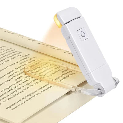 Luminária LED para Leitura Recarregável com Assistência de Foco [Compre 1 Leve 2]