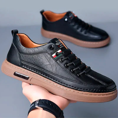 Tênis Casual de Couro Italian Premium (Compre 1, Leve2)