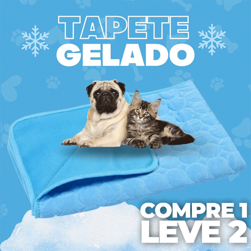 Tapete Gelado Para Pets | Compre 1 Leve 2