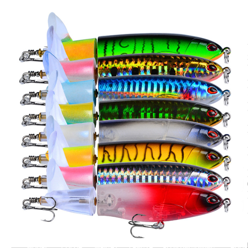 Kit Iscas Artificiais Giratória para Pesca + Frete Grátis