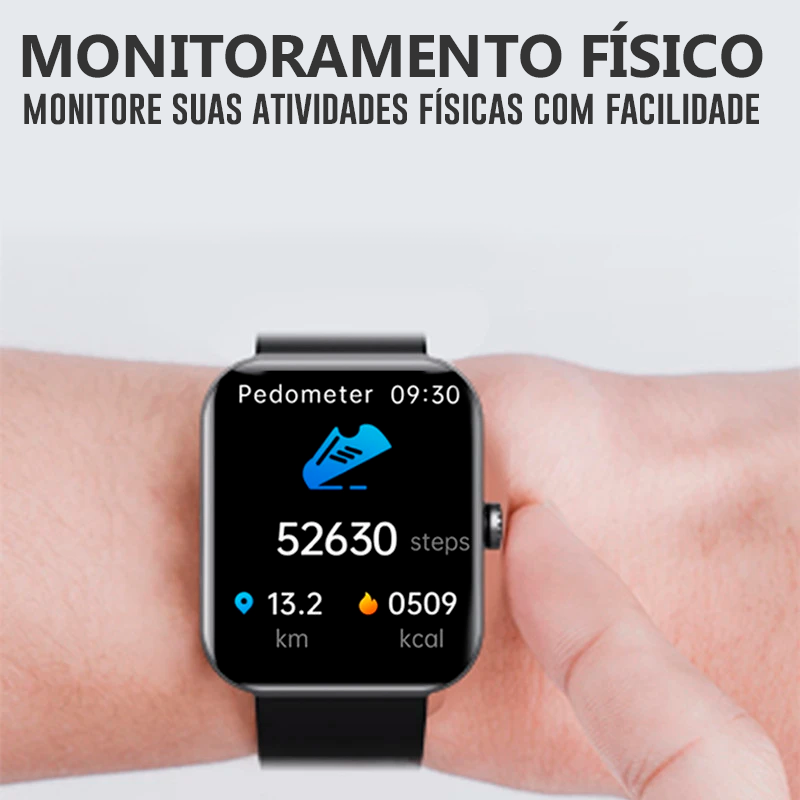 Relógio  Multifuncional - GlicoWatch + Case de BRINDE