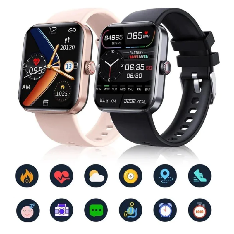 Relógio  Multifuncional - GlicoWatch + Case de BRINDE