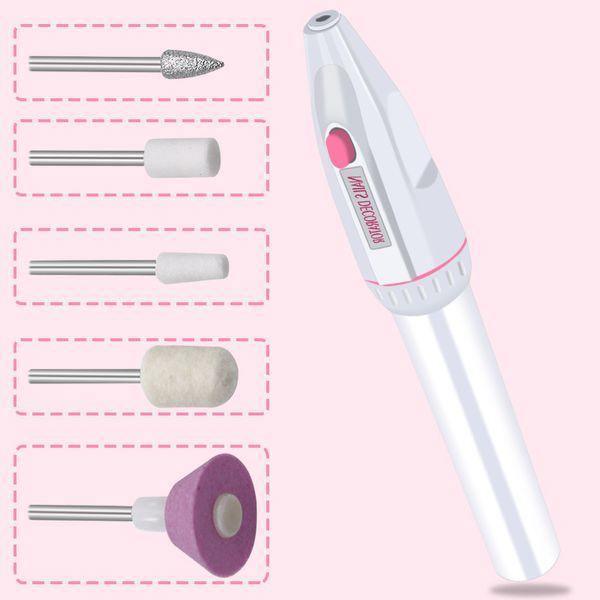 Lixa Eletrônica Unhas Perfeitas + 5 Brocas - Launch Store